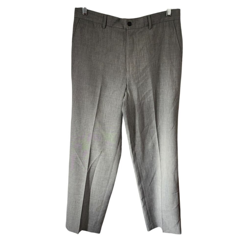 Perry Ellis Men's Gray Front Pockets Pants 34/30